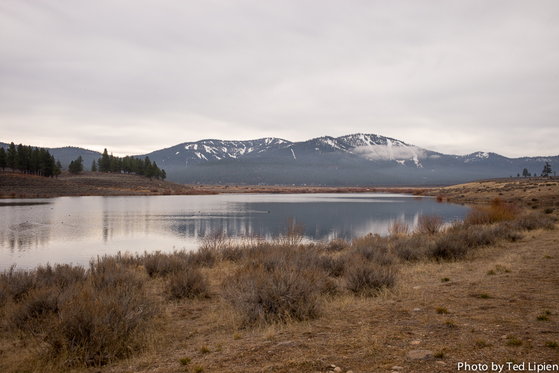 Martis Lake on A Cloudy December Day in 2014