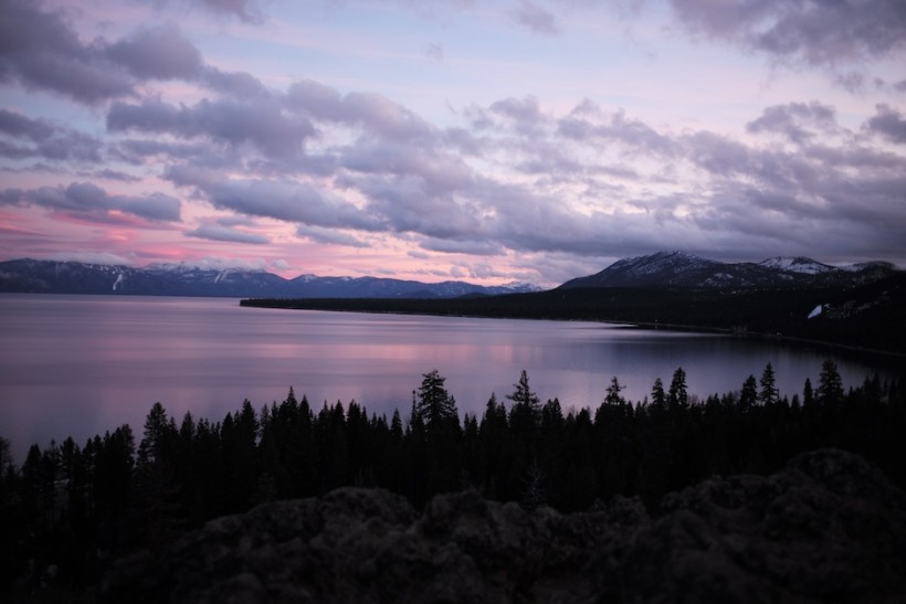 Lake Tahoe at Sunset